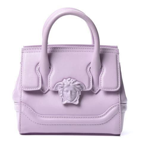 versace bag light purple 6752|Versace black label purses.